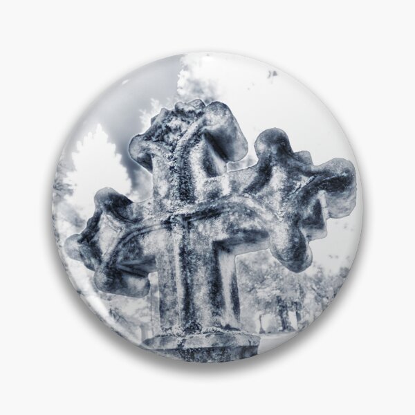 Item preview, Ethereal Gravestone Cemetery Cross designed and sold by Intimidation Factory.
