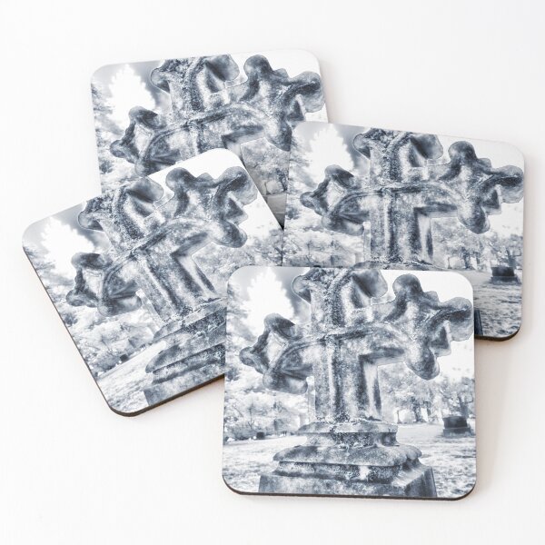 Item preview, Ethereal Gravestone Cemetery Cross designed and sold by Intimidation Factory.