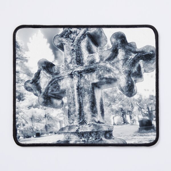 Item preview, Ethereal Gravestone Cemetery Cross designed and sold by Intimidation Factory.