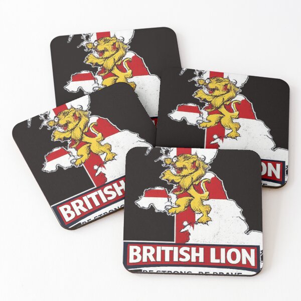Item preview, English Lion – Be Strong, Be Brave | UK Pride T-Shirt designed and sold by alt33rego.
