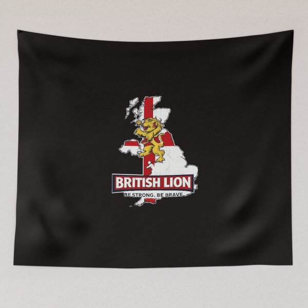 Item preview, English Lion – Be Strong, Be Brave | UK Pride T-Shirt designed and sold by alt33rego.