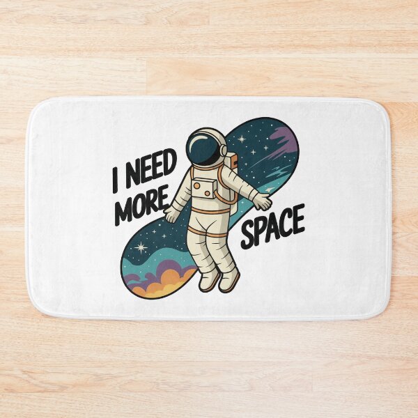 Item preview, Floating Astronaut I Need More Space Art designed and sold by MonkiFlipp.