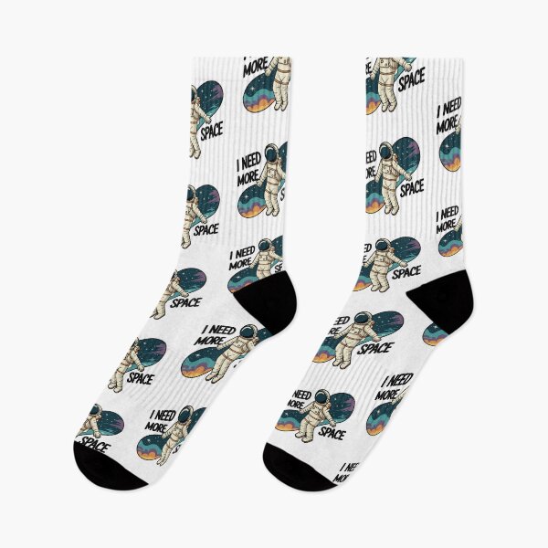 Item preview, Floating Astronaut I Need More Space Art designed and sold by MonkiFlipp.