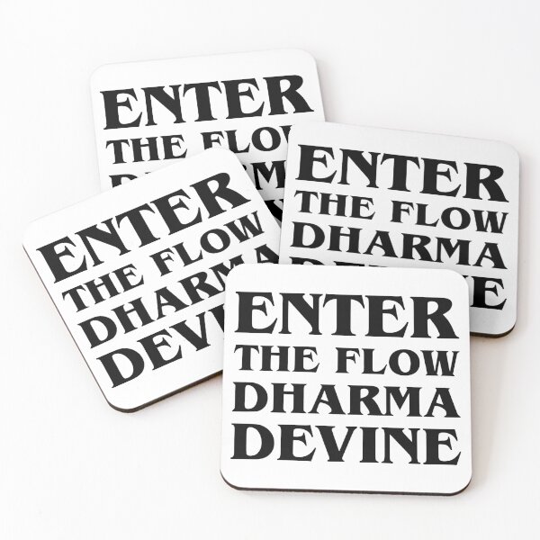 Item preview, Enter the flow, dharma devine designed and sold by etc.studio.