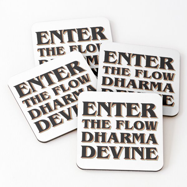Item preview, Enter the flow, dharma devine designed and sold by etc.studio.