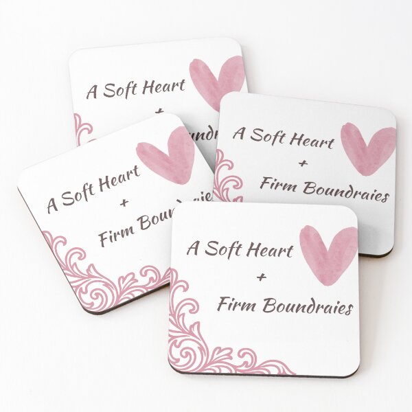 Item preview, Soft Heart Firm boundraies designed and sold by Daisy2Go.