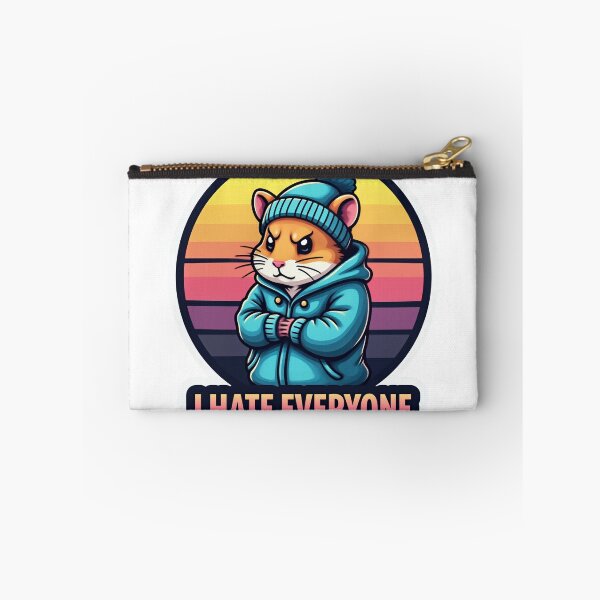 Item preview, Grumpy Hamster - I Hate Everyone Funny designed and sold by The Grumpy Pet Club.