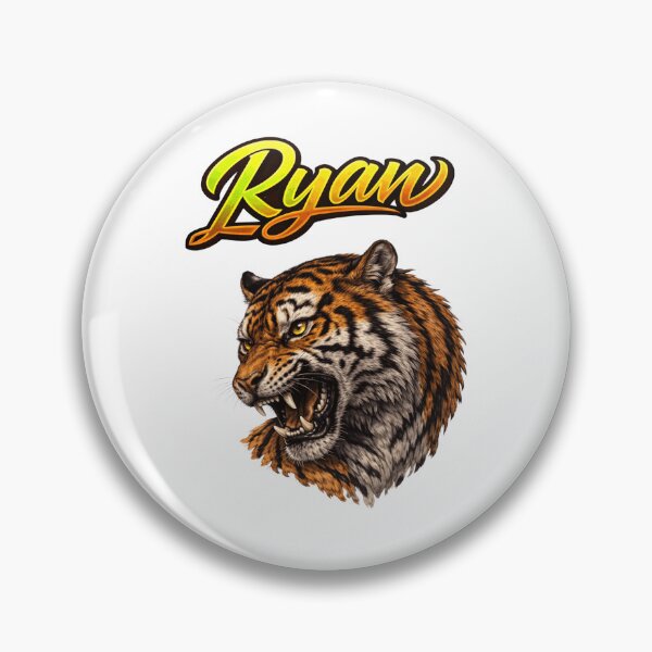 Item preview, Ryan Tiger Zodiac — Power and Courage of the Chinese Tiger designed and sold by AlexLineArt.
