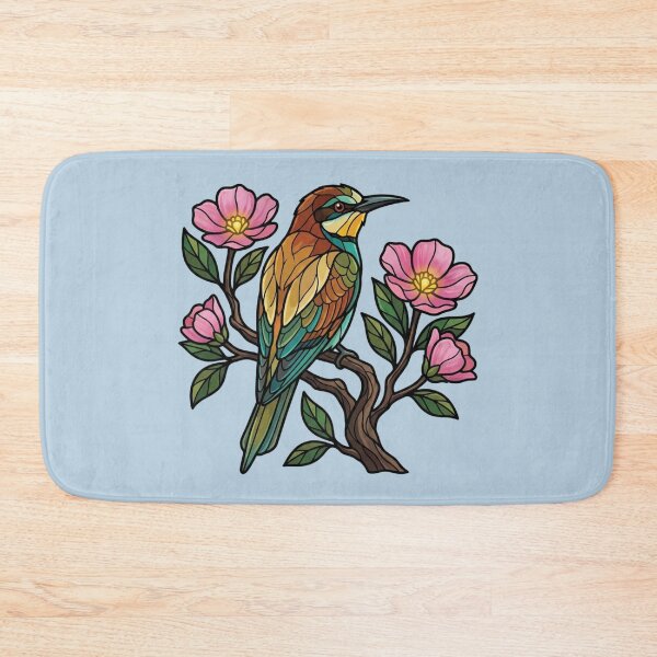 Item preview, European Bee Eater Botanical Illustration Art designed and sold by BirdsnStuff.