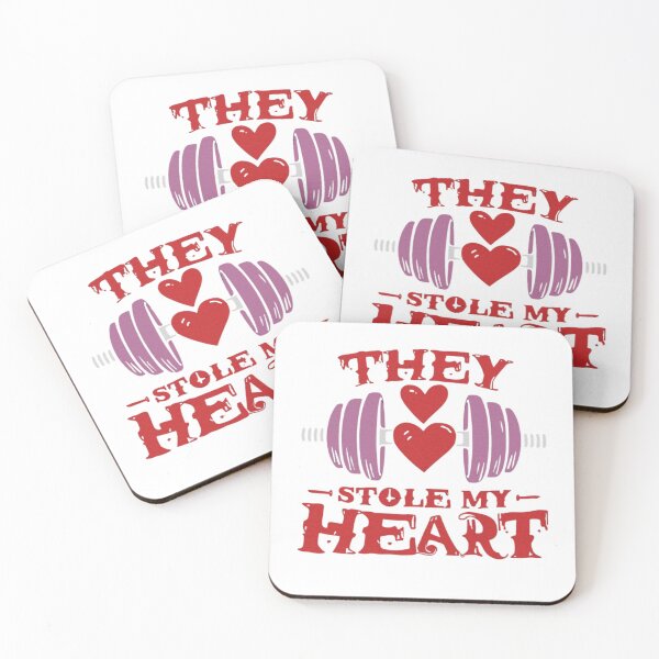 Item preview, They Stole My Heart Funny Gifts For Gym Lovers On Valentines Day designed and sold by Martysstore.