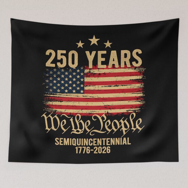 Item preview, 250 Years America 250 1776 2026 250th Anniversary US Flag  designed and sold by Starry Night Creative Art.