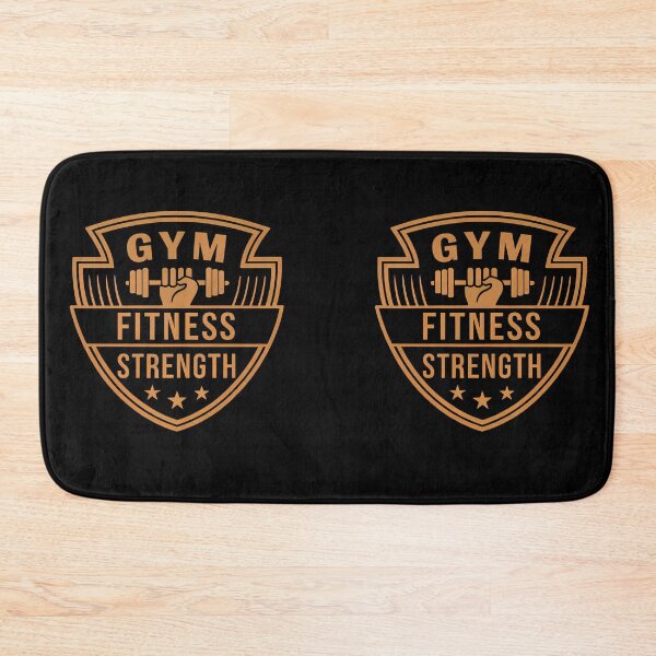 Item preview, Retro Logo Fitness Badge Strength Endurance Gym Motivation designed and sold by ART ATTACK ZONE.