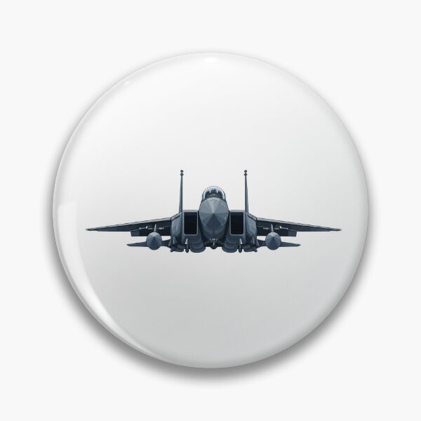 Item preview, F-15 Eagle Front View Fighter Jet Illustration designed and sold by Combat Skies.