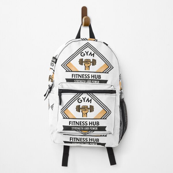 Item preview, Power Retro Fitness Badge Strength Endurance Gym Motivation designed and sold by ART ATTACK ZONE.