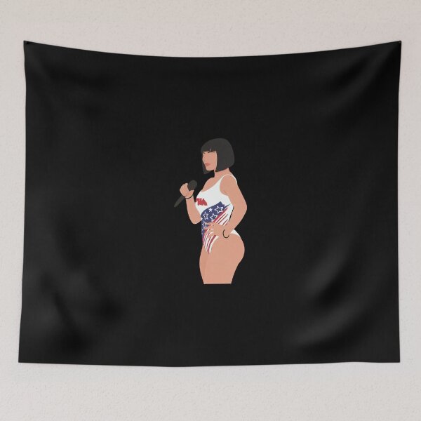 Item preview, Meghan Thee Stallion Lineless Illustration designed and sold by dsxclothing.