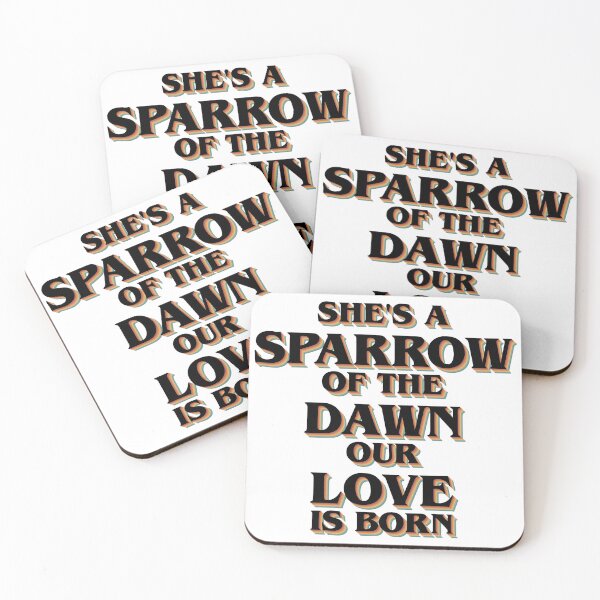 Item preview, She's a sparrow of the dawn, our love is born designed and sold by etc.studio.