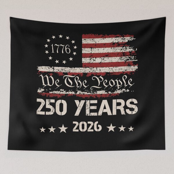 Item preview, 250 Years America 250 1776 2026 250th Anniversary US Flag  designed and sold by Starry Night Creative Art.
