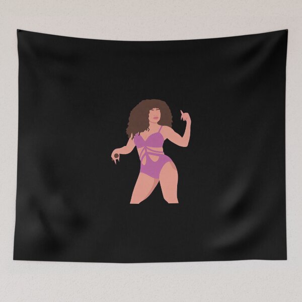Item preview, Meghan Thee Stallion Lineless Illustration designed and sold by dsxclothing.