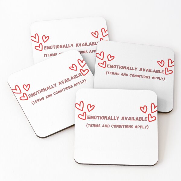 Item preview, Emotionally available terms and conditions apply designed and sold by Daisy2Go.