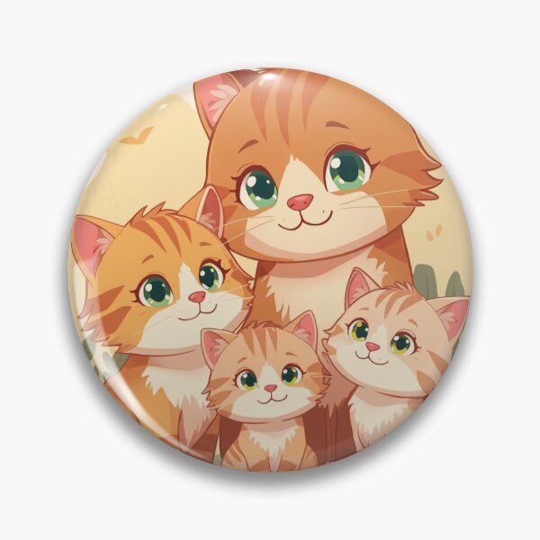 Item preview, Linda familia de gatos designed and sold by RanaDesignLab.