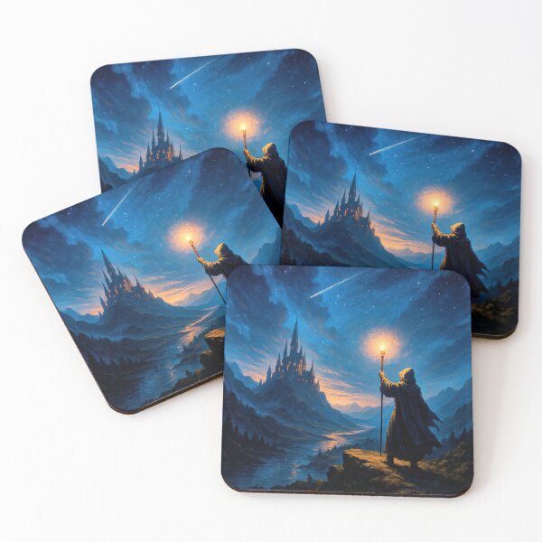 Item preview, Wizard of the Night – Magical Castle Journey designed and sold by DrakariArt.