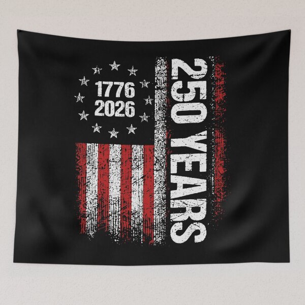 Item preview, 250 Years America 250 1776 2026 250th Anniversary US Flag  designed and sold by Starry Night Creative Art.