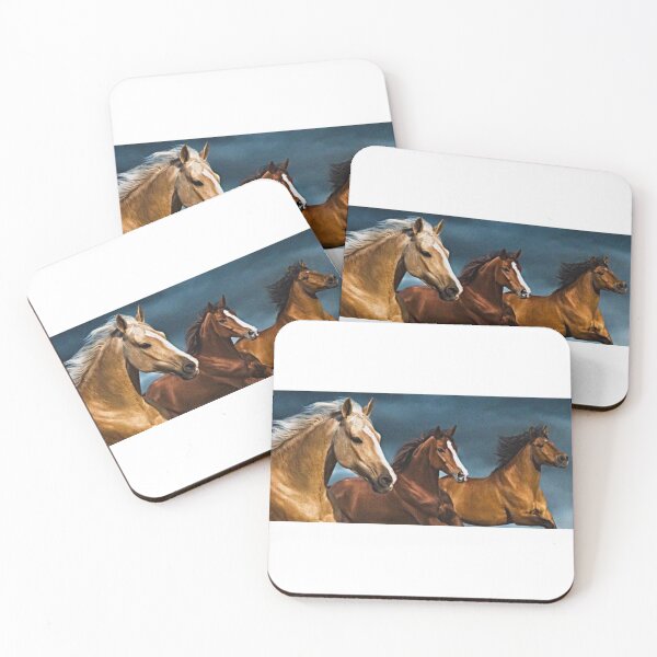 Item preview, Horses Illustration designed and sold by NoxLand.