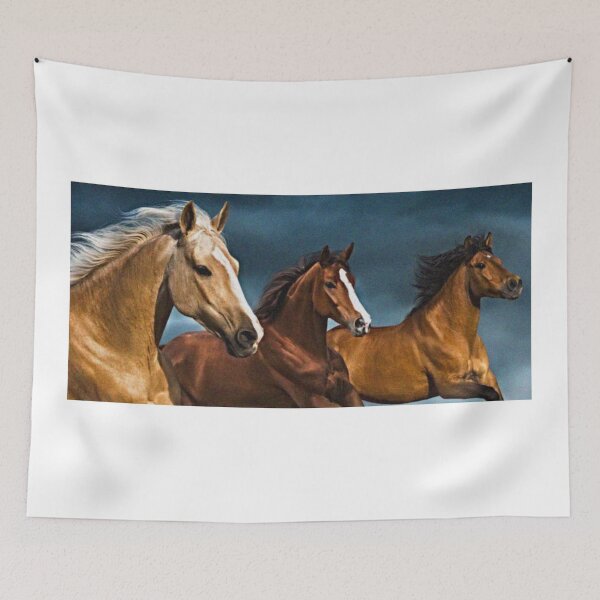 Item preview, Horses Illustration designed and sold by NoxLand.