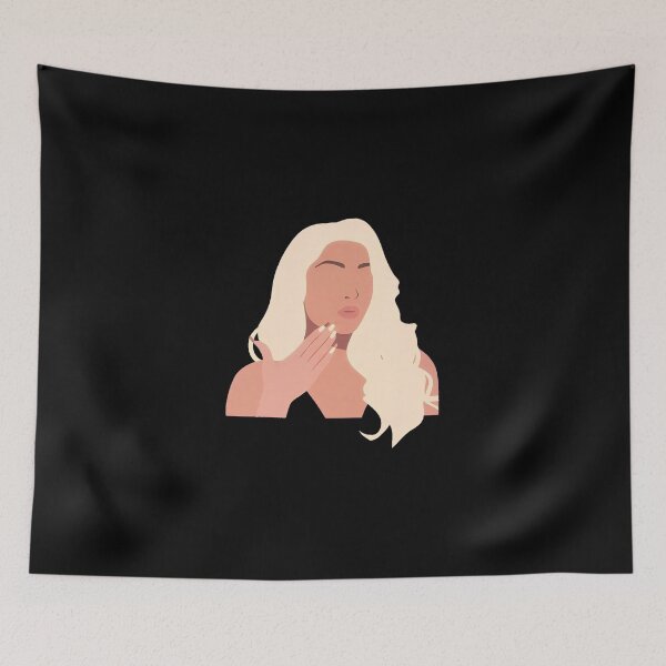Item preview, Meghan Thee Stallion Lineless Illustration designed and sold by dsxclothing.
