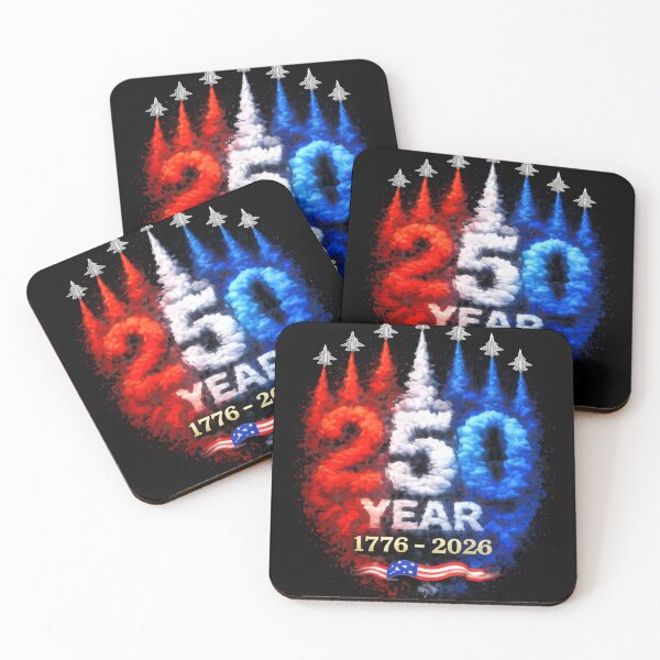 Item preview, 250 años de América 250 1776 2026 250 aniversario de la bandera de EE. UU. designed and sold by Starry Night Creative Art.