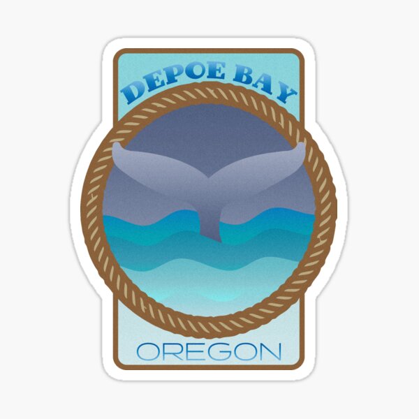 Depoe Bay, Oregon - Project 101 Sticker