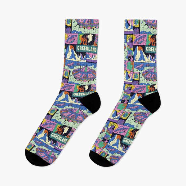 Item preview, Greenland Alien Base Retro Sci-Fi Comic Pop Art designed and sold by zzz888.
