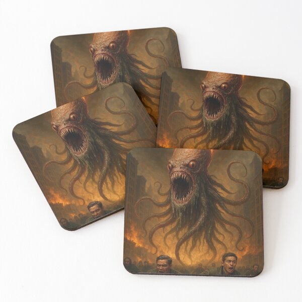 Item preview, Infernal Colossus – Apocalyptic Horror Monster designed and sold by DrakariArt.