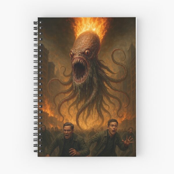 Item preview, Infernal Colossus – Apocalyptic Horror Monster designed and sold by DrakariArt.