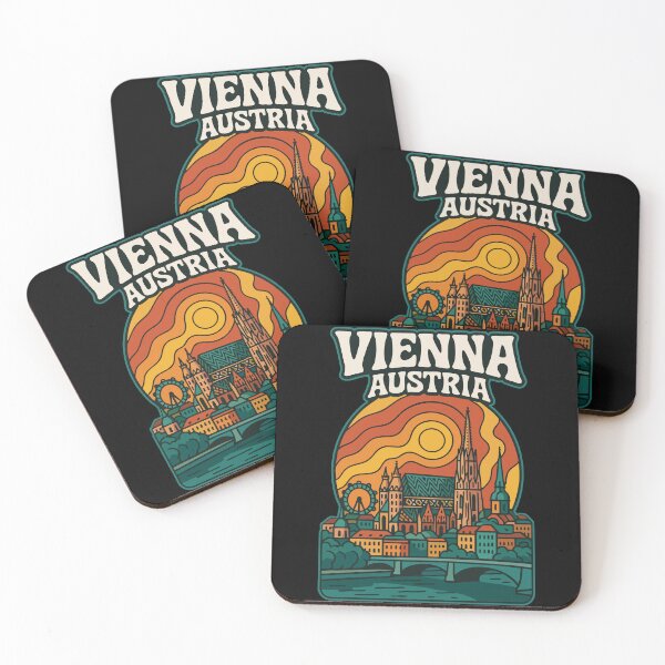 Item preview, Vienna Austria Trippy Art Travel designed and sold by TomFrontierArt.