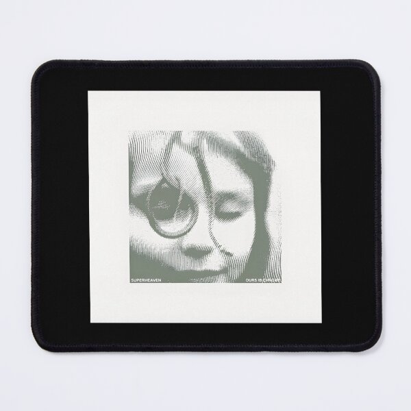 Item preview, Superheaven Ours Is Chrome Green Linocut designed and sold by Christina Andrews.