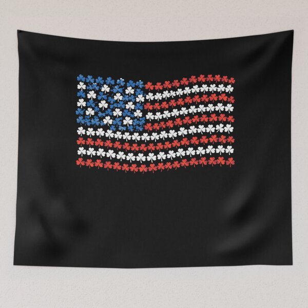 Item preview, USA American Shamrock Flag for St Patricks Day Men Women designed and sold by clothesy7.