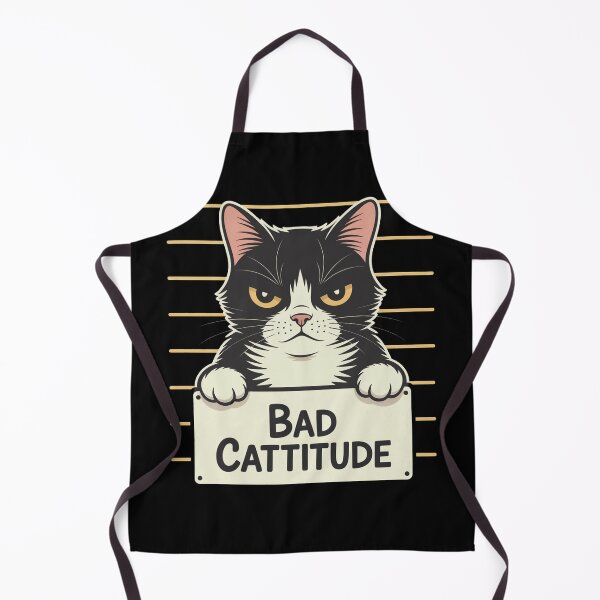 Item preview, Bad Cattitude Grumpy Cat Funny Attitude Design designed and sold by MonkiFlipp.