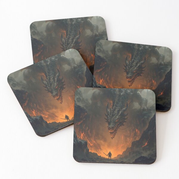 Item preview, Dragon of the Abyss – Epic Fire Encounter designed and sold by DrakariArt.