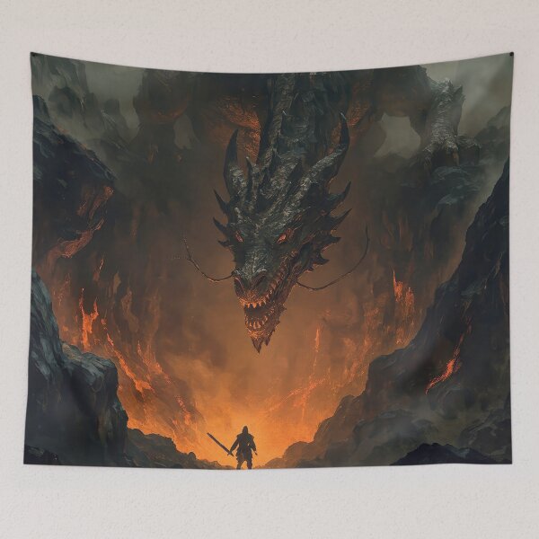 Item preview, Dragon of the Abyss – Epic Fire Encounter designed and sold by DrakariArt.