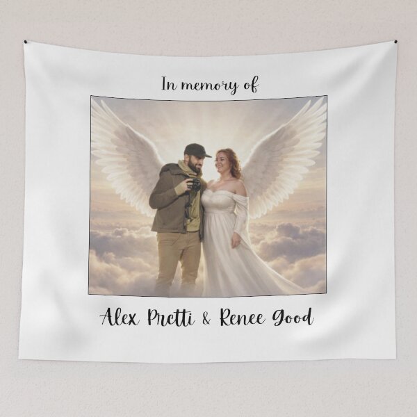 Item preview, justice for alex pretti designed and sold by Starry Night Creative Art.