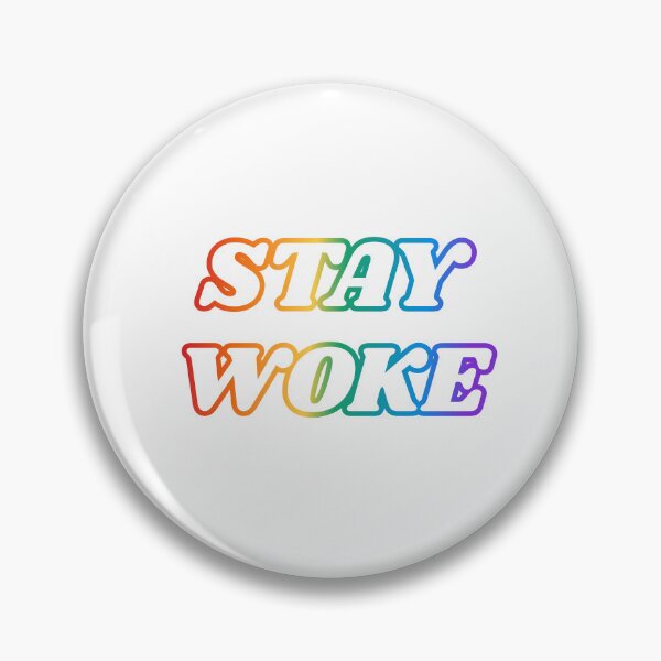Item preview, STAY WOKE rainbow staywoke designed and sold by Inspirationmotivation.
