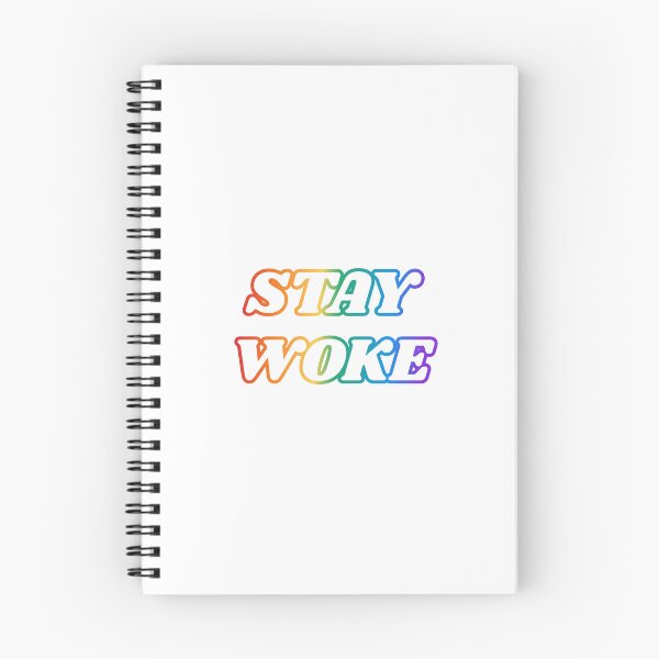 Item preview, STAY WOKE rainbow staywoke designed and sold by Inspirationmotivation.
