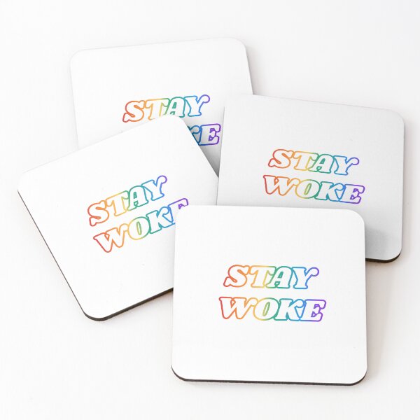 Item preview, STAY WOKE rainbow staywoke designed and sold by Inspirationmotivation.