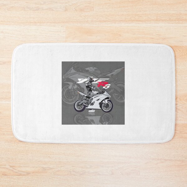 Item preview, White Lightning Yamaha R designed and sold by Jessica Farley.