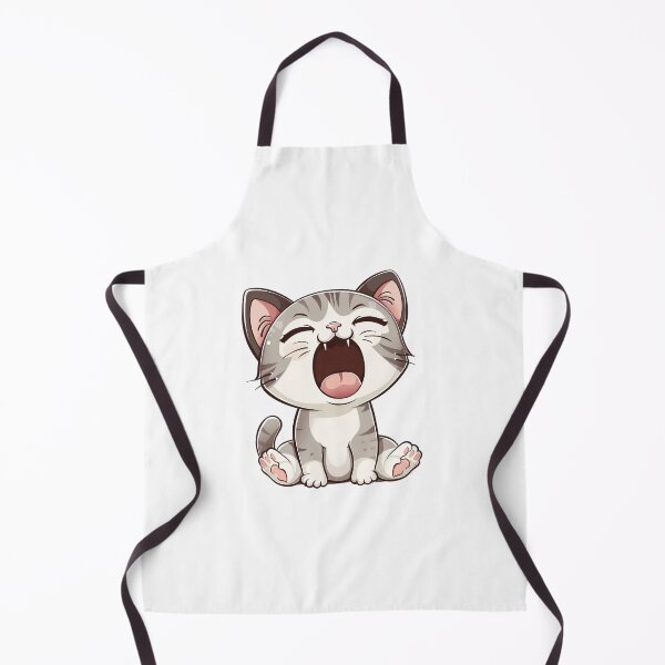 Item preview, Cute Cat Screaming designed and sold by Crazycatgraphic.