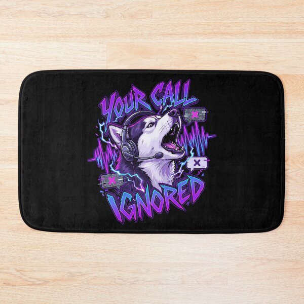 Item preview, Call Center Husky Screaming Headset Neon Wave  designed and sold by Tong4130.