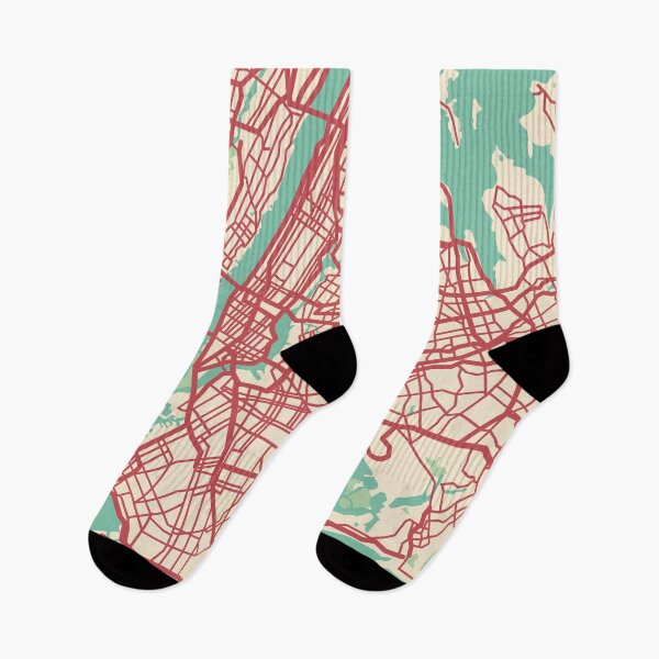 Item preview, New York City Map Art (USA) designed and sold by MapsByLeo.