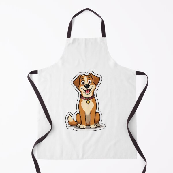 Item preview, Cute Cartoon Dog – Happy Puppy Sticker designed and sold by clausbjoern.