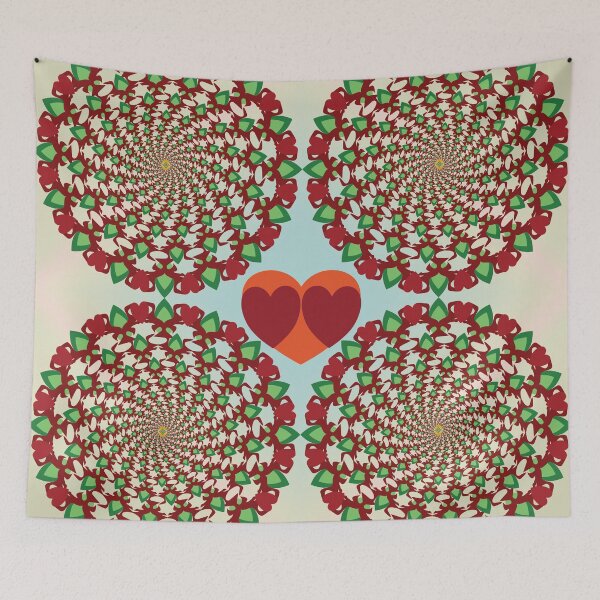 Item preview, Eternal Circle of Loving Hearts designed and sold by OIL Pattern Design .